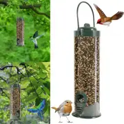 Wild Bird Feeder Seed Aviary Australia Outdoor Parrot Fruit Garden Hanging~