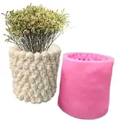 Skull Silicone Flower Pot Mold for Succulent Plants Concrete Clay Cement Vase...