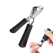 Slanted Nail Clippers | Women Fingernail Trimmer,No Splash Nail Trimmer for Men and Women, Wide Jaw Slanted Toenail and Fingernail Clippers