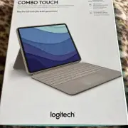 Logitech Combo Touch SIPAD Pro 12.9" 5TH/6TH GEN - Detachable, USA Layout - Sand
