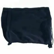 Motorcycle Cloth Helmet Drawstring Bag - Black