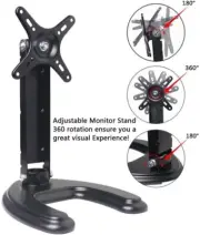 Lot of 100 Computer Monitor Stand for 10-27 Inch Display / TV for Desk Universal
