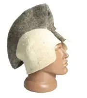 Sauna Helmet Legionary warrior wool FELTED hat for men legionnaire Halloween