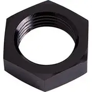 Aeroflow Bulkhead Nut -4AN, AF924-04BLK