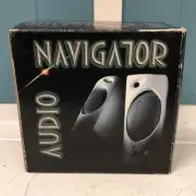 Audio Navigator Powered Speaker System #AN-2000 In Original Box