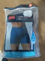 4pk Hanes TAGLESS Boxer Briefs Comfort Soft With Flex Waistband - Med