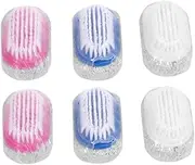 MERRYHAPY Foot Scraping Plate Exfoliate Tool 6pcs Natural Foot Rubbing Brush Random Color