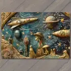 MAGNET Alien God Civilization Religious Deity Ceremony Sacred Ritual Spaceship