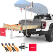 750LB Load Extender Truck Hitch Support Haul Ladder Lumber Rack Roof Tailgate Te