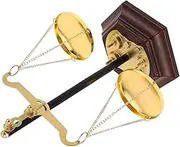 NOLITOY Vintage Metal Balance Scale Sculpture Retro Justice Decor for Lawyers Compact Office Accessory for Home Professional Spaces Meaningful Keepsake