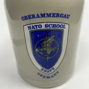 NATO School Oberammergau .5L Stoneware Mug – Germany Military Collectible