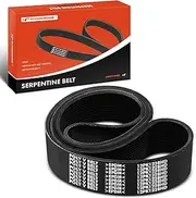Heavy Duty Serpentine Drive Belt Compatible with Kenworth & Peterbilt Cars - T880 2013 2014, T660, T680, T800, 365, 386, 579, 587 - Diesel 12.9L