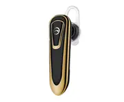 M20 Handsfree Stereo Bluetooth-compatible 5.0 Earphone Wireless Headset for iPhone Huawei-Golden