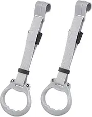 WEKAMOS 2Pcs Pull Rings for Playpen Adjustable Stand Up Rings Non Slip Handle for Bed Walking Assistant Tool for Development Safe and Design