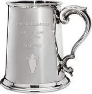I LUV LTD 1 Pint Tankard for Arsenal 1997-98 Premiership Champions Pewter Beer Mug