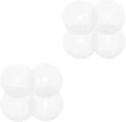 Ciieeo 2sets 4pcs Sheets Silicone Dehydrator Mats Non Stick Food Dryer Liners for Efficient Drying of Fruits Vegetables Meat Jerky Compatible with Drying Machines 4pcs*2