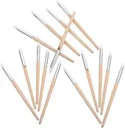 VILLFUL 15pcs Nail Art Silicone Pen Shaping Pens Professional Polymer Clay Tools Portable Clay Sculpting Tools Pottery Tool Kit Portable Polymer Clay Tools Clay Supply Nail Line Pen