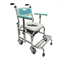 在飛比找樂天市場購物網優惠-富士康鋁合金便器椅洗澡椅FZK-4306(扶手可升降)FZK
