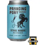 Prancing Pony Stage Roadie Mid-Strength Can 375mL