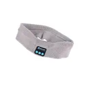 Wireless Stereo Sports Headset Headphones with Mic - Light Grey
