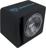 VS12K54 12" K5 1400W Car Subwoofer in Vented Sub Enclosure Box - 4 Ohm,Black