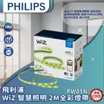 【登野企業】PHILIPS 飛利浦 WI-FI WIZ 智慧照明 2M全彩燈帶(PW01N)