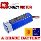 Battery for Ecovacs Deebot Ozmo S10-Li-144-5200 S10-Li-144-6800 Robot Vacuum