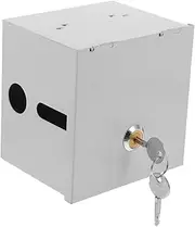 Homoyoyo Outdoor Electrical Outlet Lock Case Theft Socket Protector Cover for Secure Outdoor Power Construction Weather Resistant Design Prevents Theft and Damage Random Color