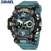 SMAEL Men Sports Watch LED Stopwatch Fashion Boys Digital Electronic Wristwatch