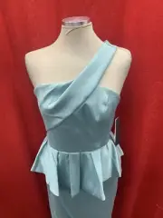 AIDAN MATTOX DRESS/RETAIL$275/AQUAMARINE/NEW WITH TAG/SIZE 10/
