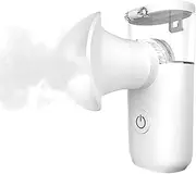 Heated Eye Mist Sprayer - Small Electric Handheld Facial Steamer Mister - Compact Portable Eye Humidifier for Women, Men, Teens