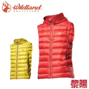 WildLand 女700FP可回溯羽絨背心0A82171 海棠紅