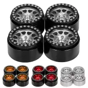 4Pcs 1.9" Wheel Rim for 1/10 Traxxas Hsp Redcat Rc4wd Tamiya Axial SCX10 D90 HPI