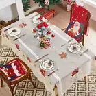 Christmas Tablecloth Christmas Decoration for Picnic Dinner Decor Christmas