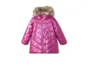 Hatley Kids Fuschia Star Sherpa Lined Puffer Jacket (Toddler/Little Kid/Big Kid)