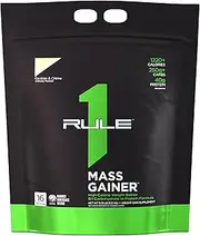 Rule1 R1 Mass Gainer High Calorie Weight Gainer Supplement 5.12 kg, Cookies & Crème (16 Servings)