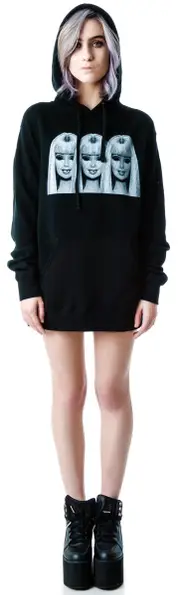 Evil Barbie Pullover Hoodie