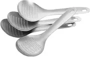 Ciieeo Stainless Steel Ginger Garlic Mincer Zester Spoon 4pcs Grater Set for Cheese Fruit