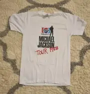 1988 Pepsi Presents Michael Jackson Tour T-Shirt Unisex M Medium Vintage NOS