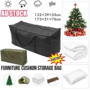 Storage Bag Black Extra Waterproof Large Christmas Cushion Tree Xmas Outdoor FZ