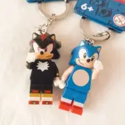 LEGO Sonic Shadow Minifigure Keychain Keyring Genuine Official Collective Japan