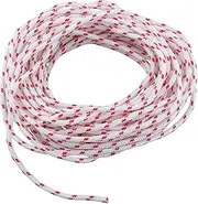 Lawnmower Pull Cord, 10 Meters 4.0mm Recoil Pull Cord, Replacement Starter Rope for Chainsaw Lawn Mower Trimmer