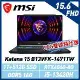 【贈電競耳機】msi微星 Katana 15 B13VFK-1471TW 15.6吋 電競筆電(16G雙碟特仕版)