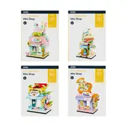 Mini Blocks Building Series: Mini Shop Playset - Assorted
