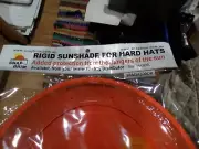 bulk lot of 2 rigid sunshade for hard hats