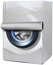 Mr.You Waterproof Washing Machine/Dryer Cover for Front Loader Silver Thickened M