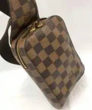 Louis Vuitton Geronimos Damier Ebene Brown shoulder bag