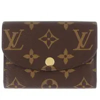 在飛比找Yahoo奇摩購物中心優惠-LV M41939 Monogram LV老花押扣名片夾/零