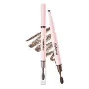 Brow Pencil Lilybyred AM9 To PM9 Hard Flat # 04 Dark Brown Waterproof 0.17 g