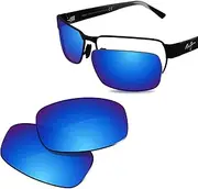 [Glintbay] 100% Precise-Fit Replacement Sunglass Lens for Maui Jim Black Coral MJ249-65mm